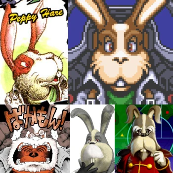 Peppy Hare collage 2844
