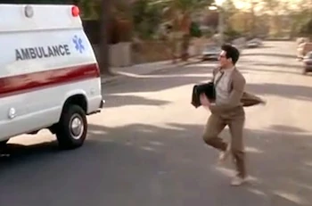 "Slow down or I'll sue!"