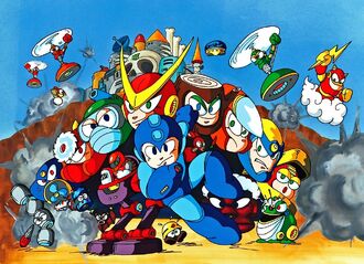 Mega Man 2 Japanese Cover Art