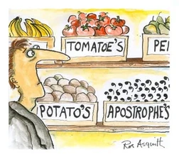 The Greengrocer's Apostrophe strike's again!