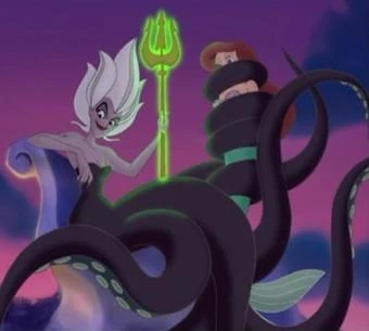 Looks like Ariel is all tied up at the moment.