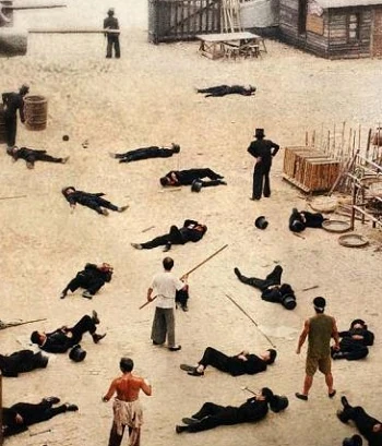 This is why you should never enter a fight without knowing your enemy, why you should never enter a fight with a building full of kung fu masters, and why you should also never make your landlady angry.