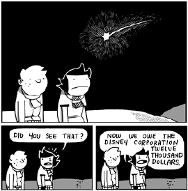 When you wish upon a star....