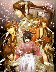 Hakuoki video game key visual