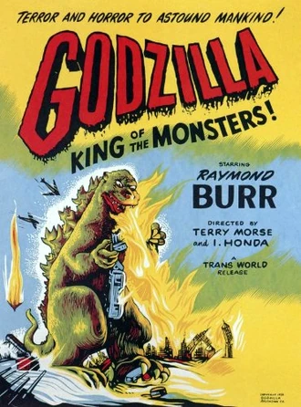 Godzilla US 1956 Poster