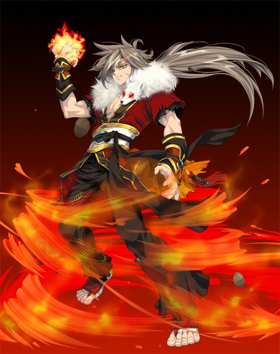 fire wizard anime