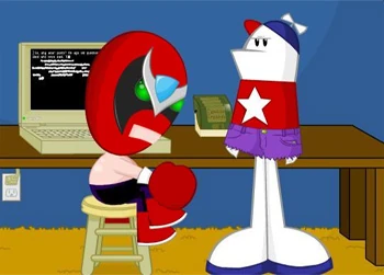 "Let's talk about your pants. Or your lack-thereof. Daisy-Dukes aside