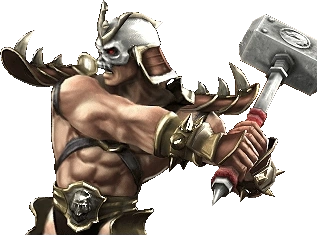 "I am Shao Kahn! Konqueror of worlds! You will taste no victory!"