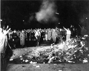 Nazi book burning 2116