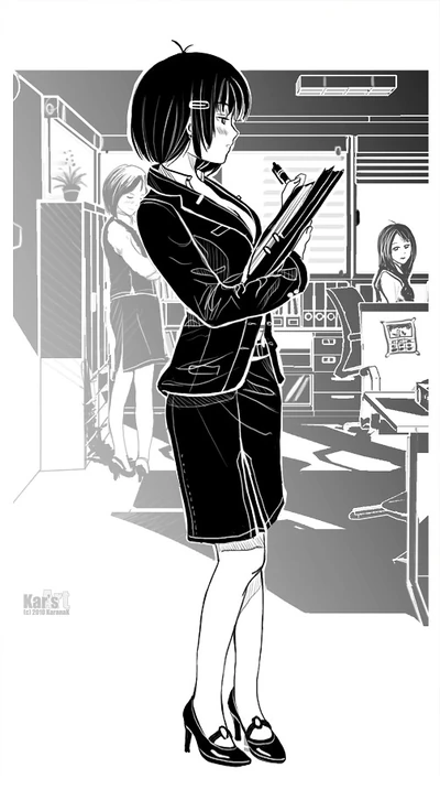 Office Lady by KaranaK