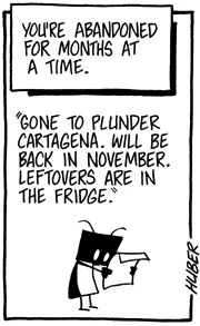 Why having pirates for parents sucks.