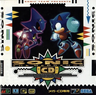 Sonic the Hedgehog CD Japanese Cover Art