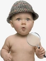 The culprit must be the one who forgot to change his diaper.