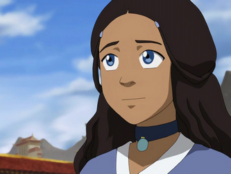 Katara smiles at coronation.png