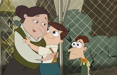 And the father prefers his dog, .