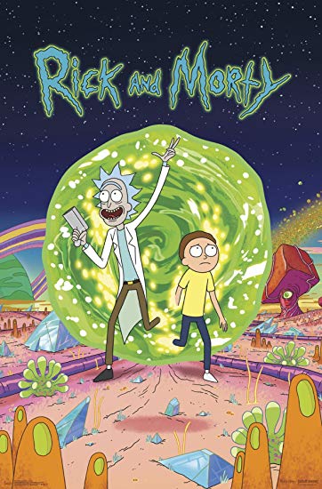 Rick And Morty Parody Supreme Poster