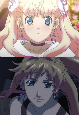 Yep, definitely that girl, and it did take him most of two movies to figure it out!