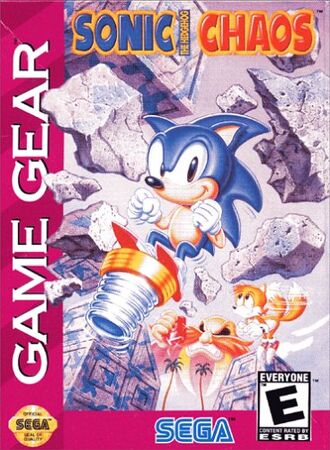 Sonic Chaos Game Gear Cover