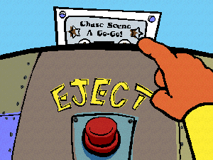 "Chase Scene A Go-Go?" Whoever owns this truck has great tastes in music.