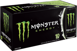 Not a half pack of Monster, a COMPLETE pack of Monster.