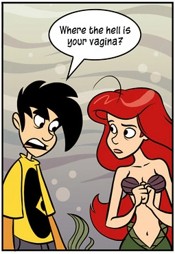 A really good reason she needed legs to be with Eric.