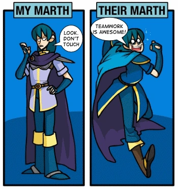  "Sometimes I forget that I kinda sorta totally made up  characterization for the purposes of this comic