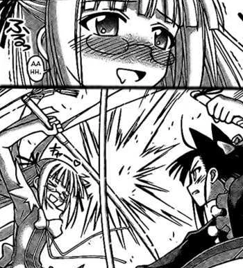 She's really... enjoying herself...