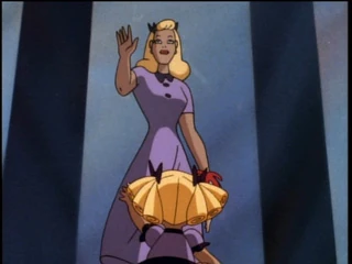 Sorry, Baby Doll, but you're stuck on this side of the mirror.