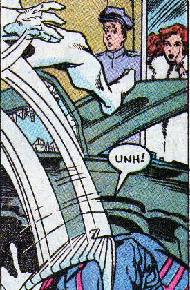 Bystanders in a superhero battle