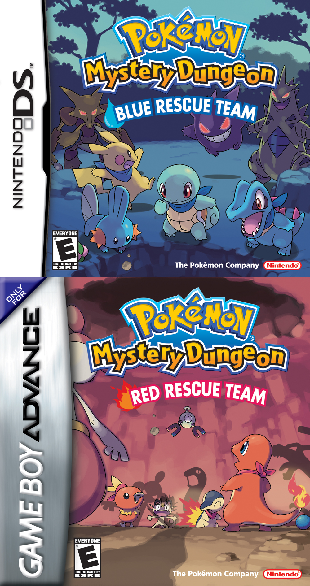 GBA / DS – Pokémon Mystery Dungeon: Red Rescue Team & Blue Rescue Team –  Análise / Dicas / Detonado parte 1