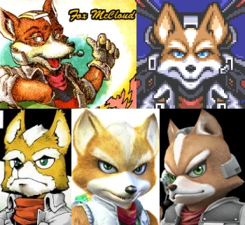 Fox McCloud collage 4406