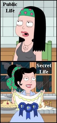 By day, outspoken . By night, 