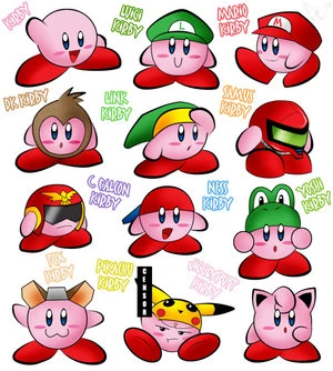  copies various  characters.