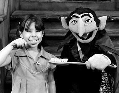 Who better to teach kids to take care of their teeth? Ah-ah-ah-ah!