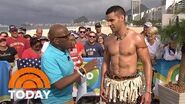 Meet Tonga’s Oiled Olympic Flag Bearer, Pita Taufatofua TODAY