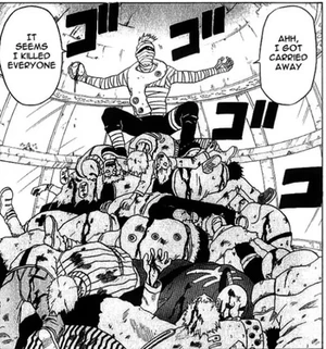 This work has a bunch of characters as bad as the guy on the top.