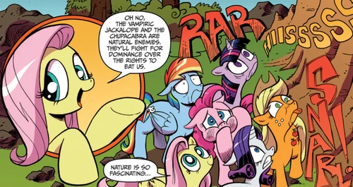 MLP Wildlife food fight