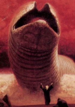 Shai-Hulud, the Great Maker, the Grandfather of the Desert, the Worm Who Is God