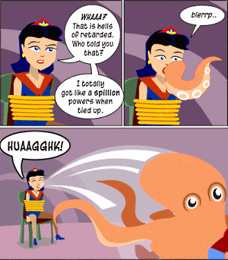 Using this trope as a weapon.