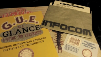 Along with the game disk, you get an orientation guide, an ID card, and..