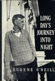 The script of the great American playwright Eugene O'Neill's "Long Day's Journey Into Night" featuring a photo of the famed author on the cover.