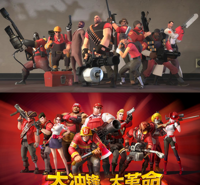 I'm not Team Fortress 2! I'm my own original game, Bean Breakfast!