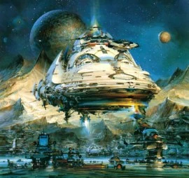  Try as you might, your ships will never be as cool as John Berkey's.