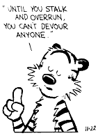 "I can see why tiger aphorisms don't catch on
