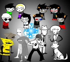 So there's four kids. Each of them has a guardian. And an exile advising them. And three trolls each, to boot. This is no longer true. That was the uncomplicated version.