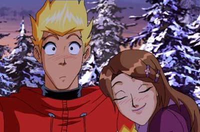 Martin's feeling the step-brotherly love...in his pants.