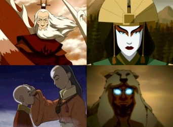  Clock-wise from top left: , ,  and .