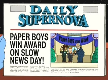 Futurama paper boys 8347