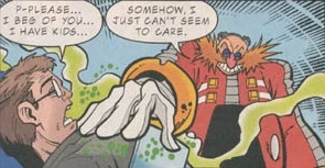 Not that one should have expected  to care...