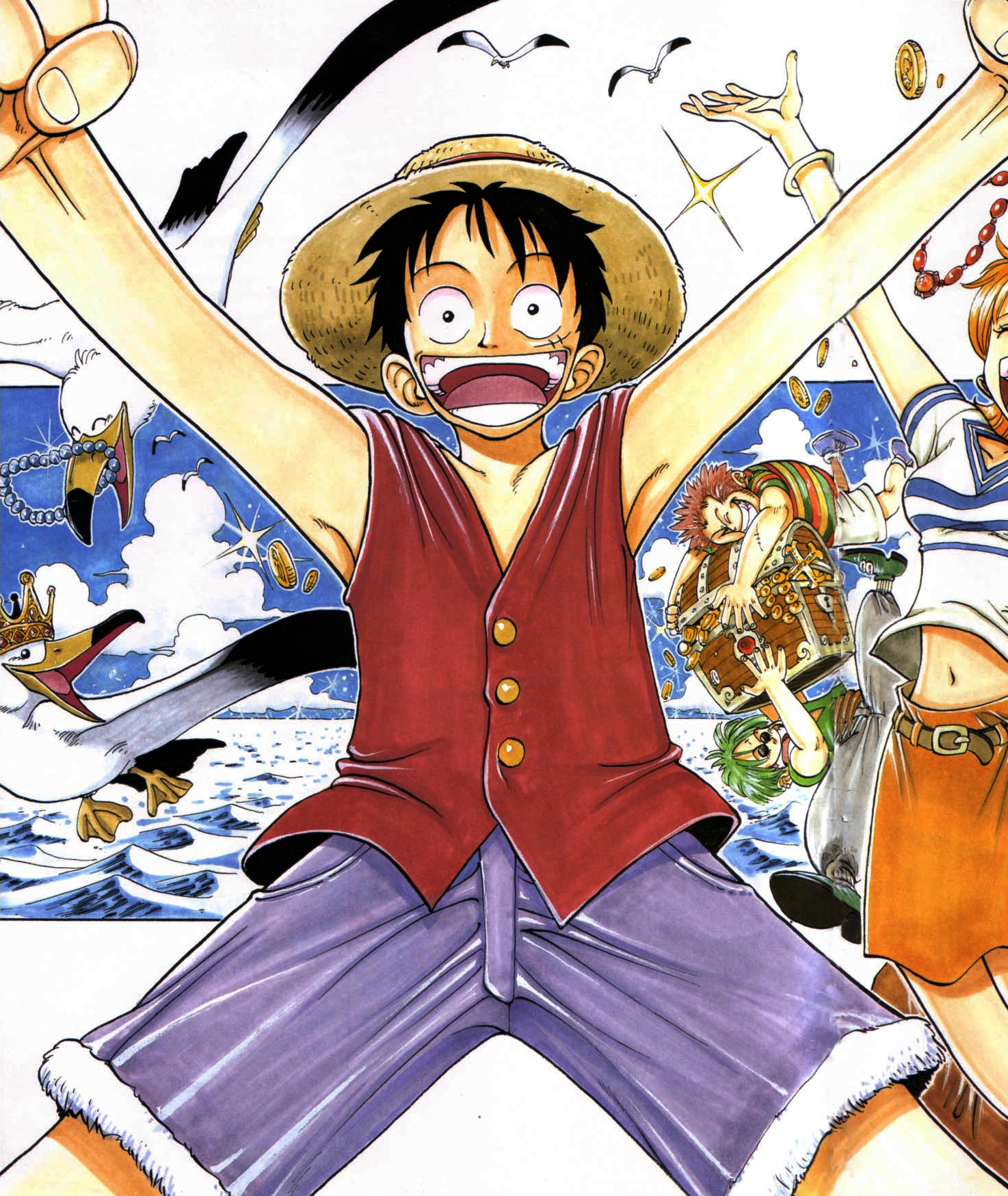 Portgas D. Ace Monkey D. Luffy Nami Roronoa Zoro One Piece, Portgas D. Ace,  hat, manga png